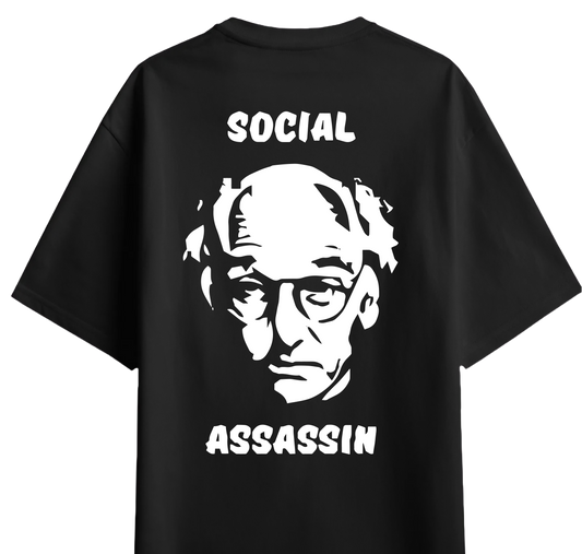 Minimalist movie-inspired T-shirt with a round neck and breathable 180 GSM material