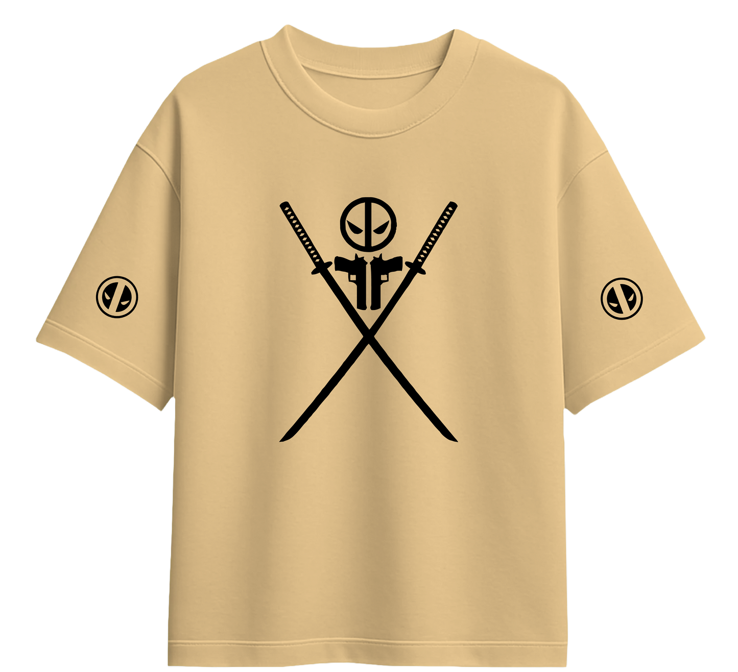 Minimalist movie-inspired T-shirt with a round neck and breathable 180 GSM material