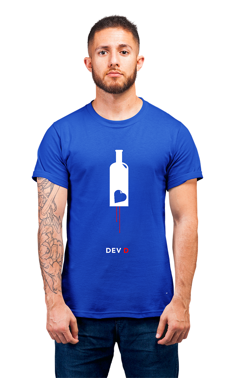 Sweaty Armpits Premium Unisex Printed T-shirt  Dev D Anurag Kashyap's Movie Hindi Iconic Classic, Minimalistic Design,