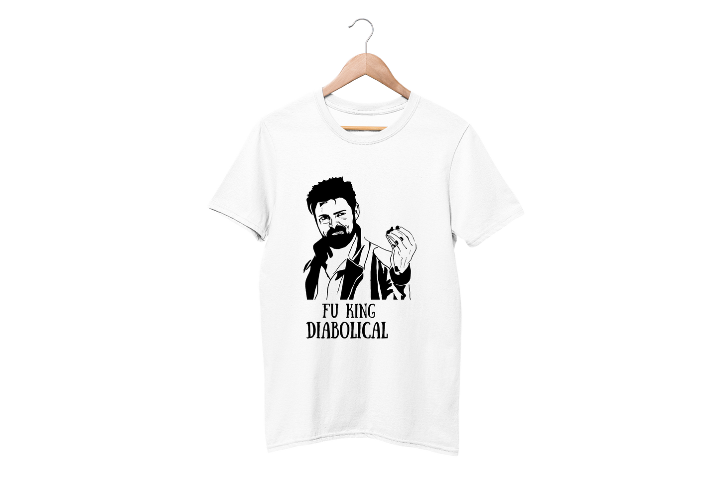Minimalist movie-inspired T-shirt with a round neck and breathable 180 GSM material