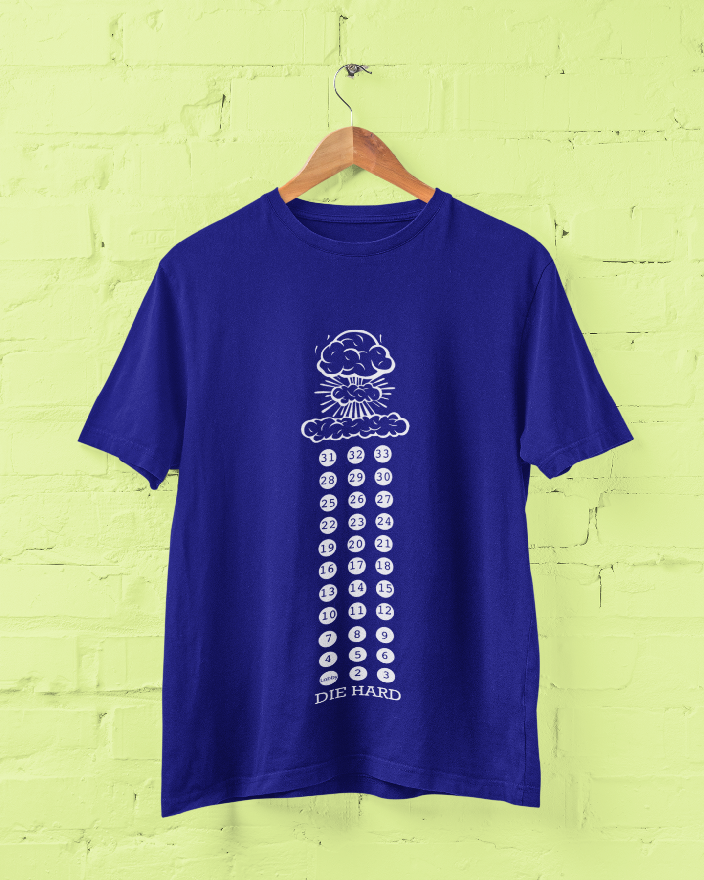 Sweaty Armpits Premium Unisex Printed T-shirts  Die Hard Action Thriller Minimalistic Design