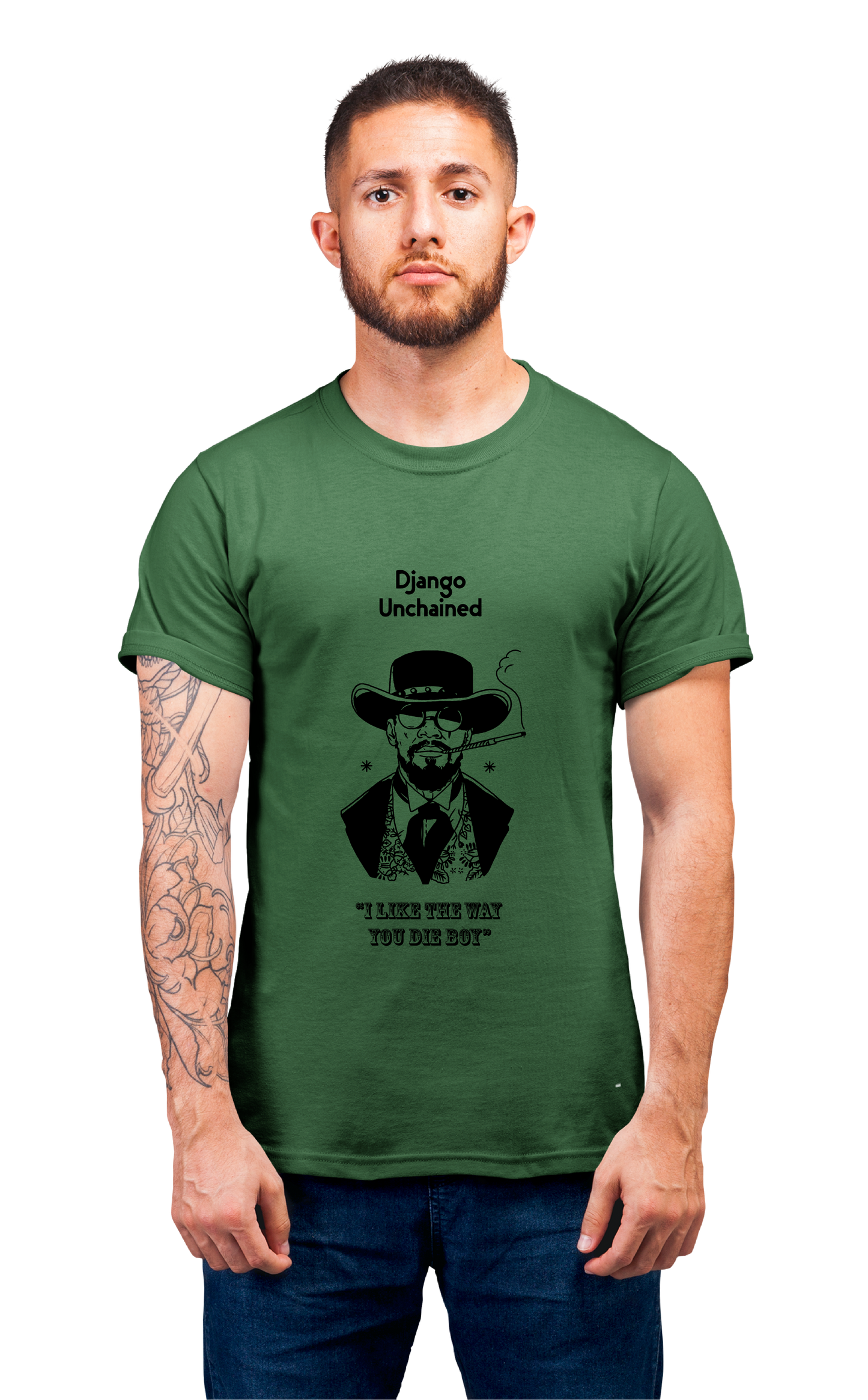 Sweaty Armpits Premium Unisex Printed T-shirts Django Unchained 1