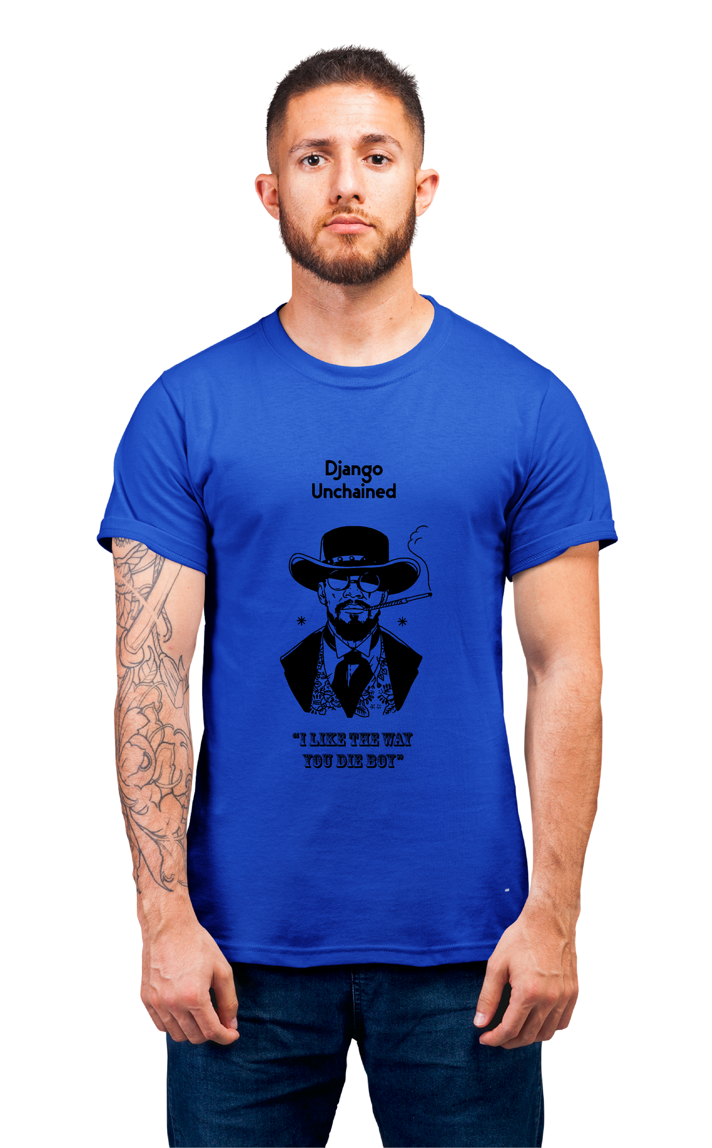 Sweaty Armpits Premium Unisex Printed T-shirts Django Unchained 1