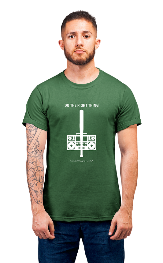 Minimalist movie-inspired T-shirt with a round neck and breathable 180 GSM material