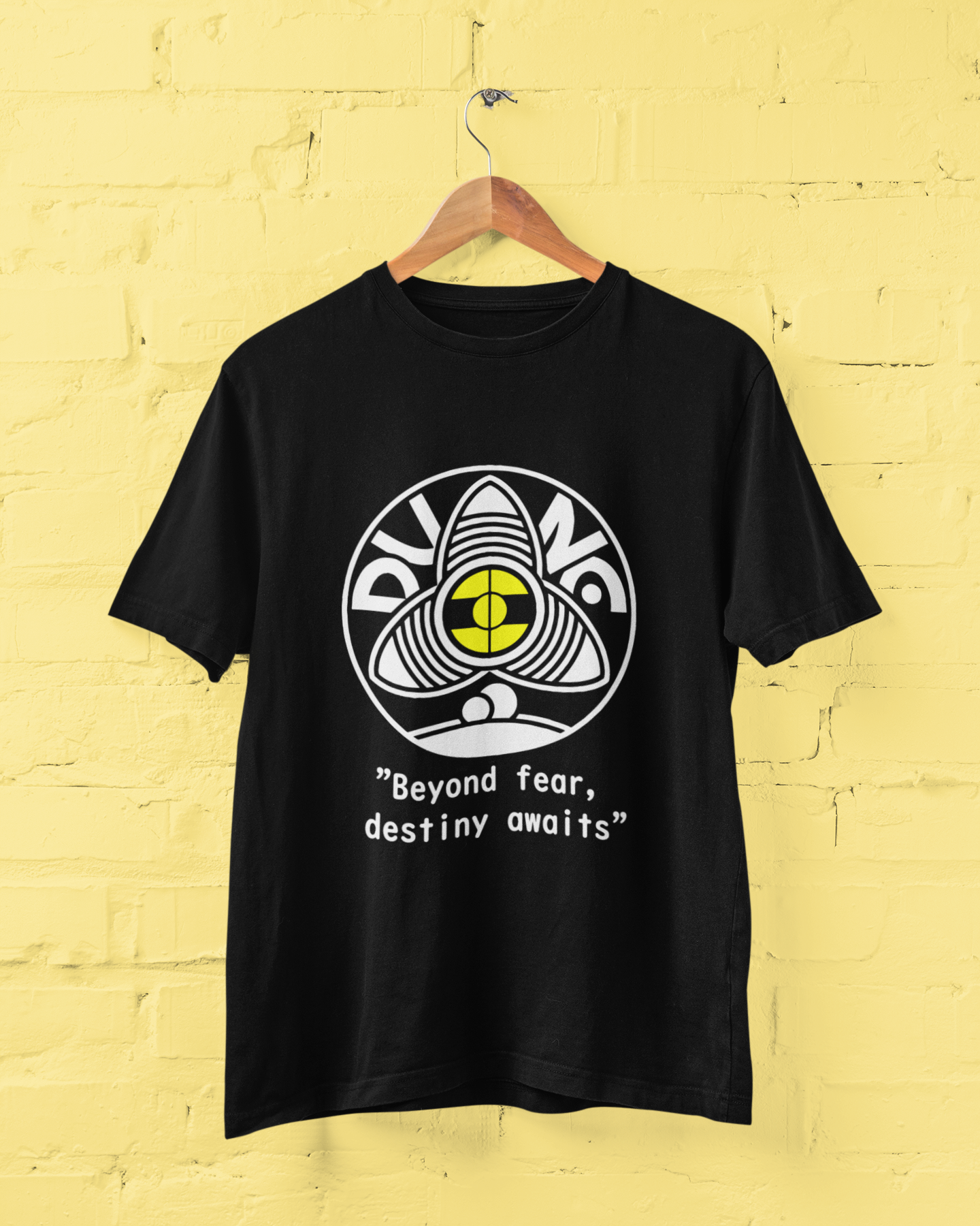 Sweaty Armpits Premium Unisex Printed T-shirts Dune Fear Quote Epic Sci-Fi Minimalistic Design