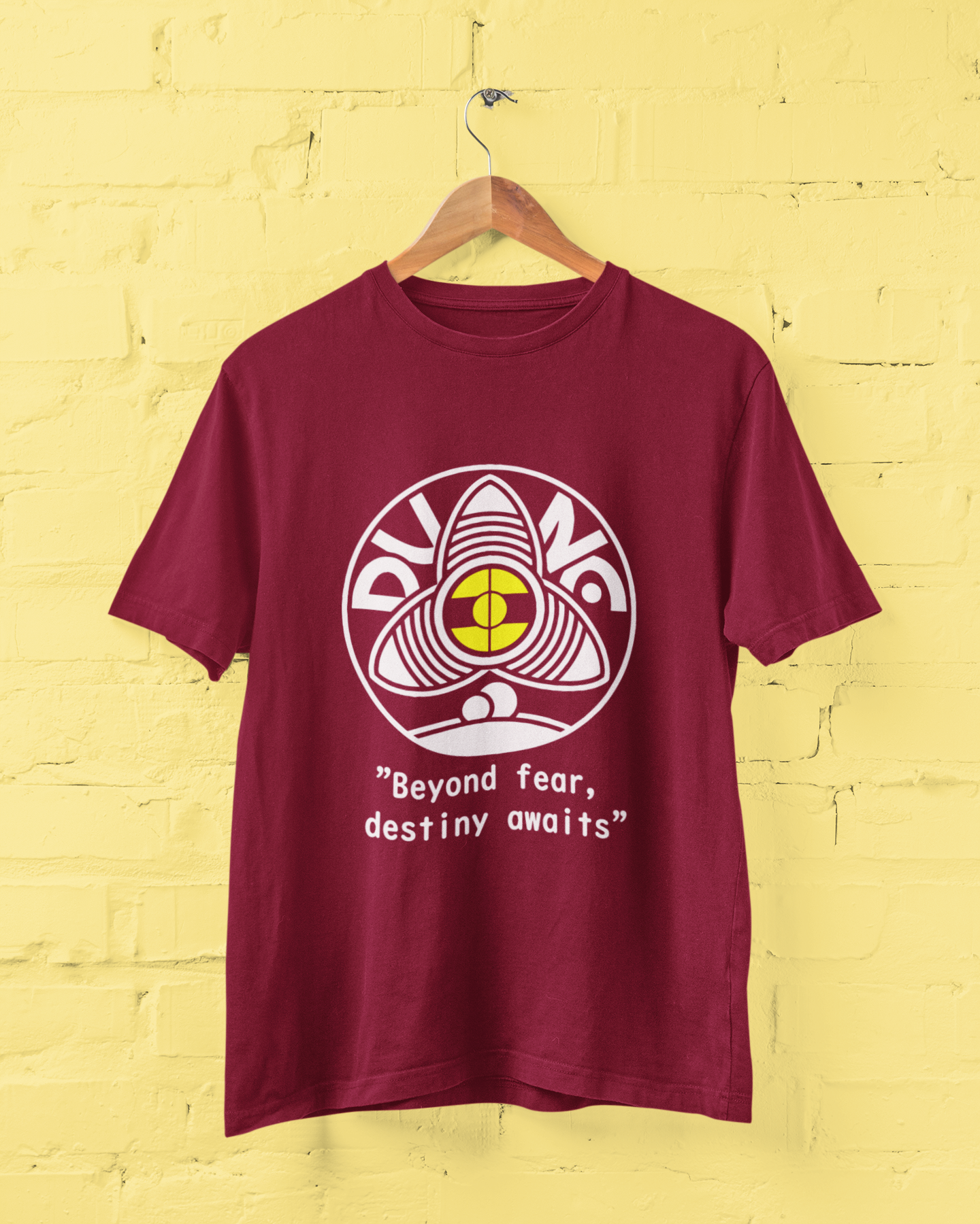 Sweaty Armpits Premium Unisex Printed T-shirts Dune Fear Quote Epic Sci-Fi Minimalistic Design