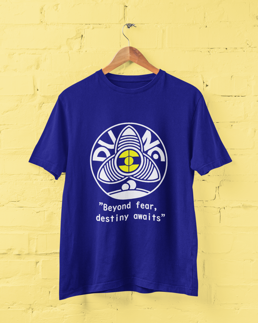 Minimalist movie-inspired T-shirt with a round neck and breathable 180 GSM material