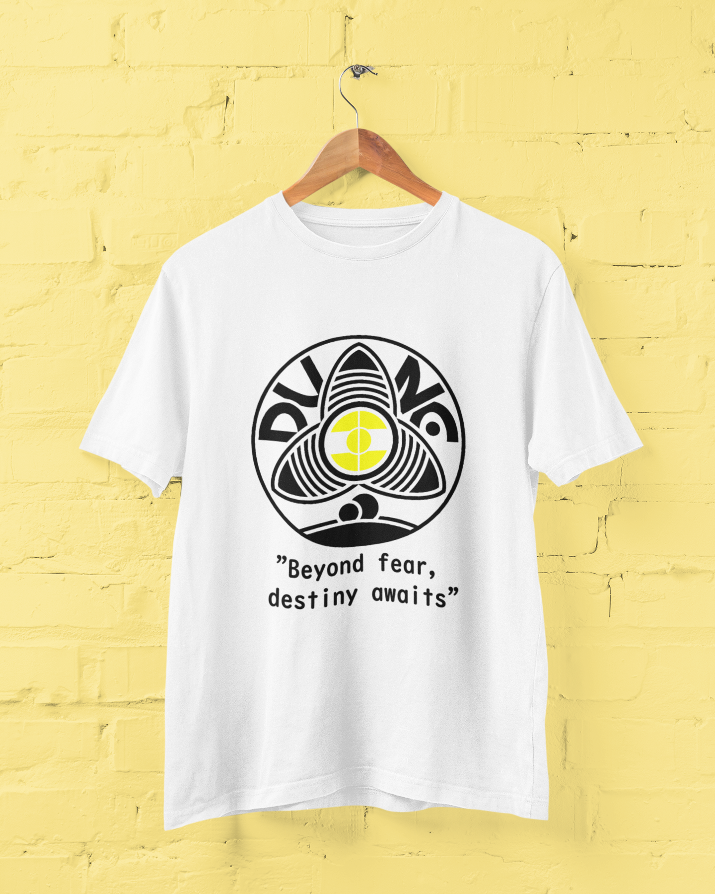 Sweaty Armpits Premium Unisex Printed T-shirts Dune Fear Quote Epic Sci-Fi Minimalistic Design