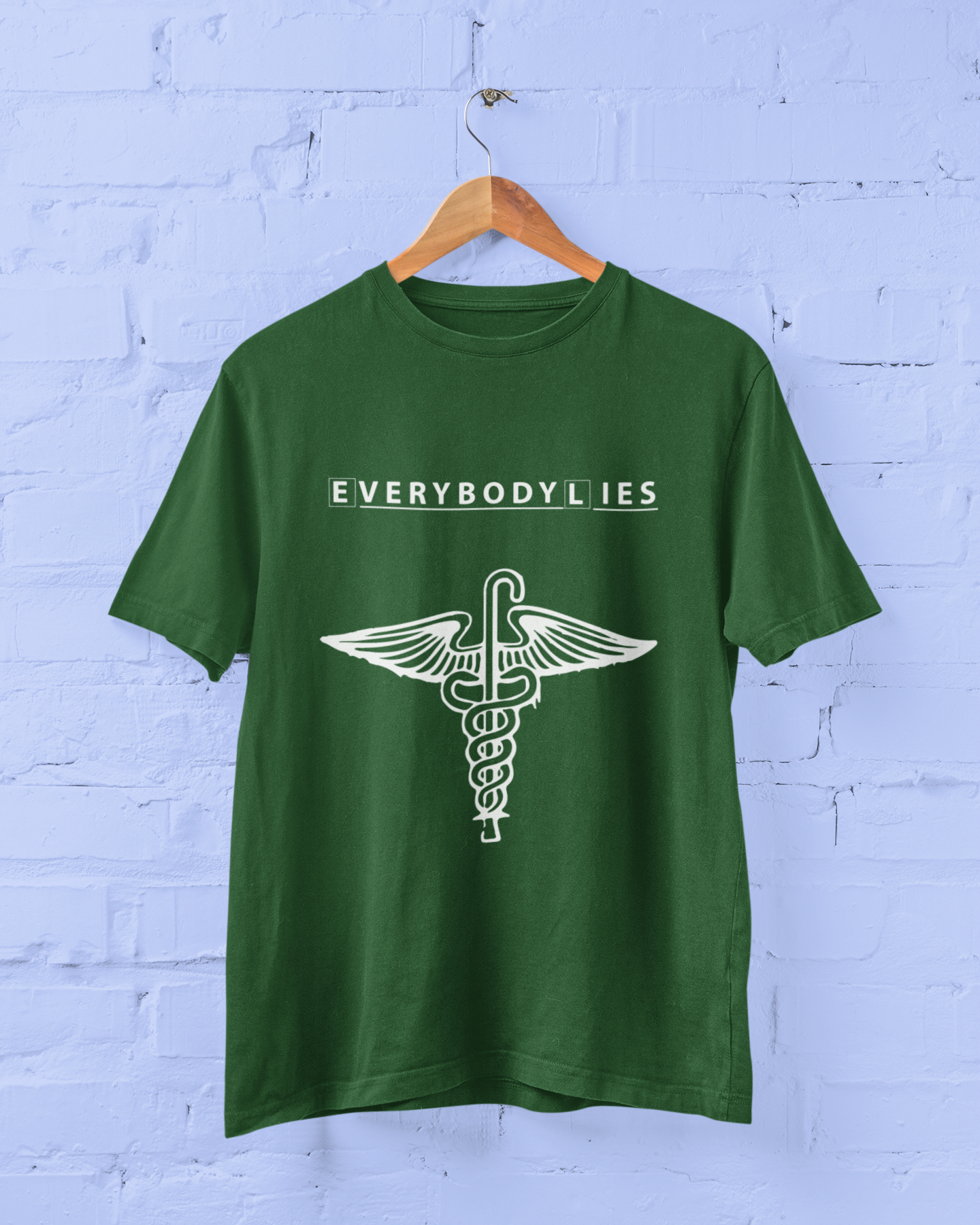 Everybody Lies House MD Special Minimalistic Design 180 GSM T-Shirt