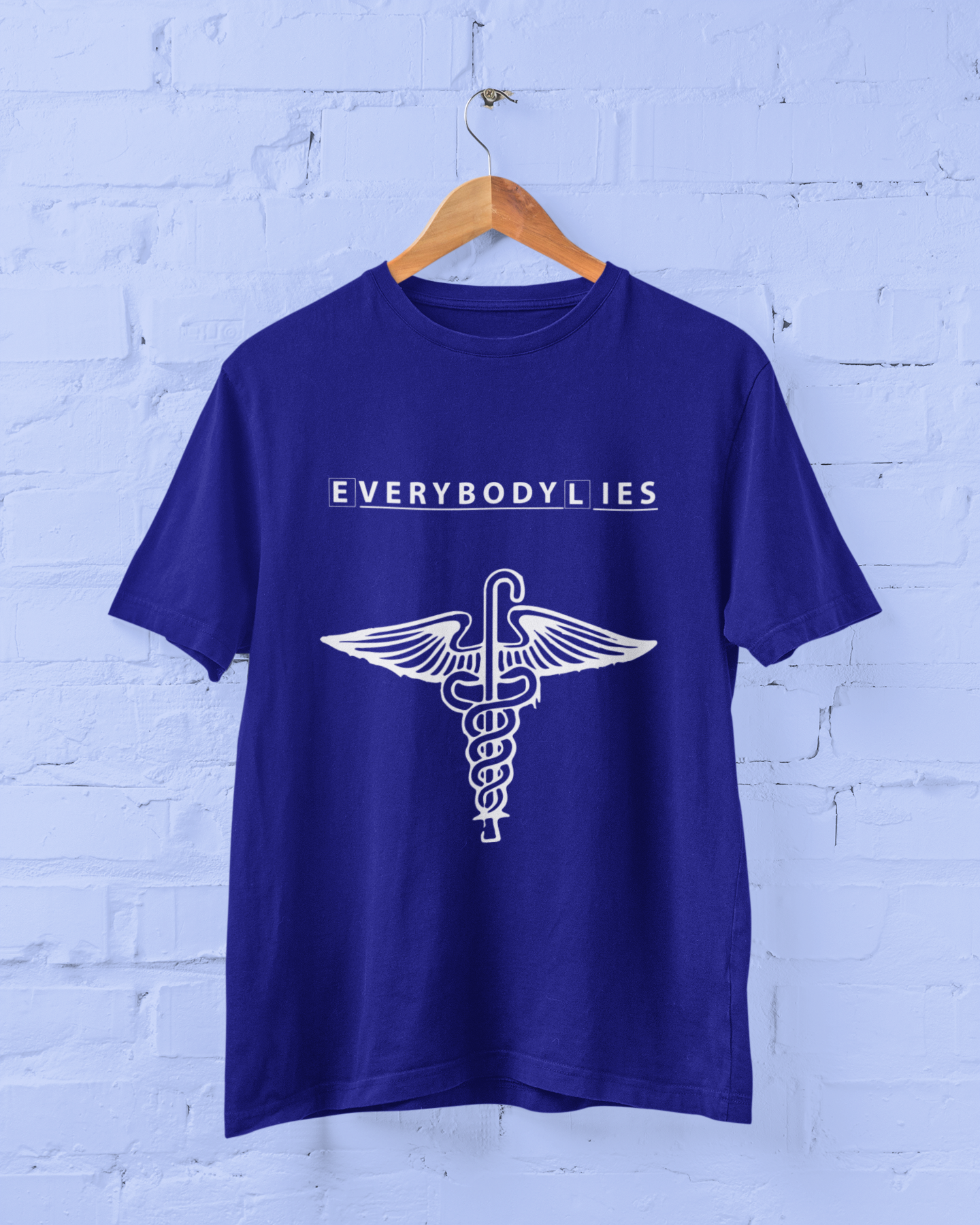 Everybody Lies House MD Special Minimalistic Design 180 GSM T-Shirt