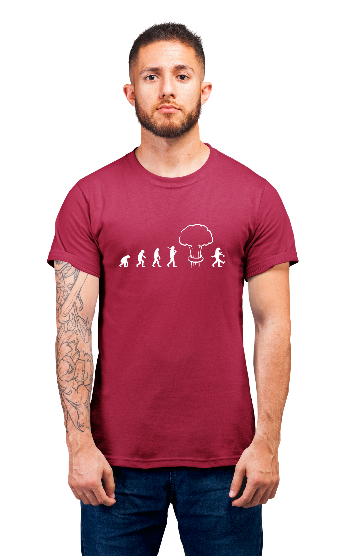 Sweaty Armpits Premium Unisex Printed T-shirts Evolution