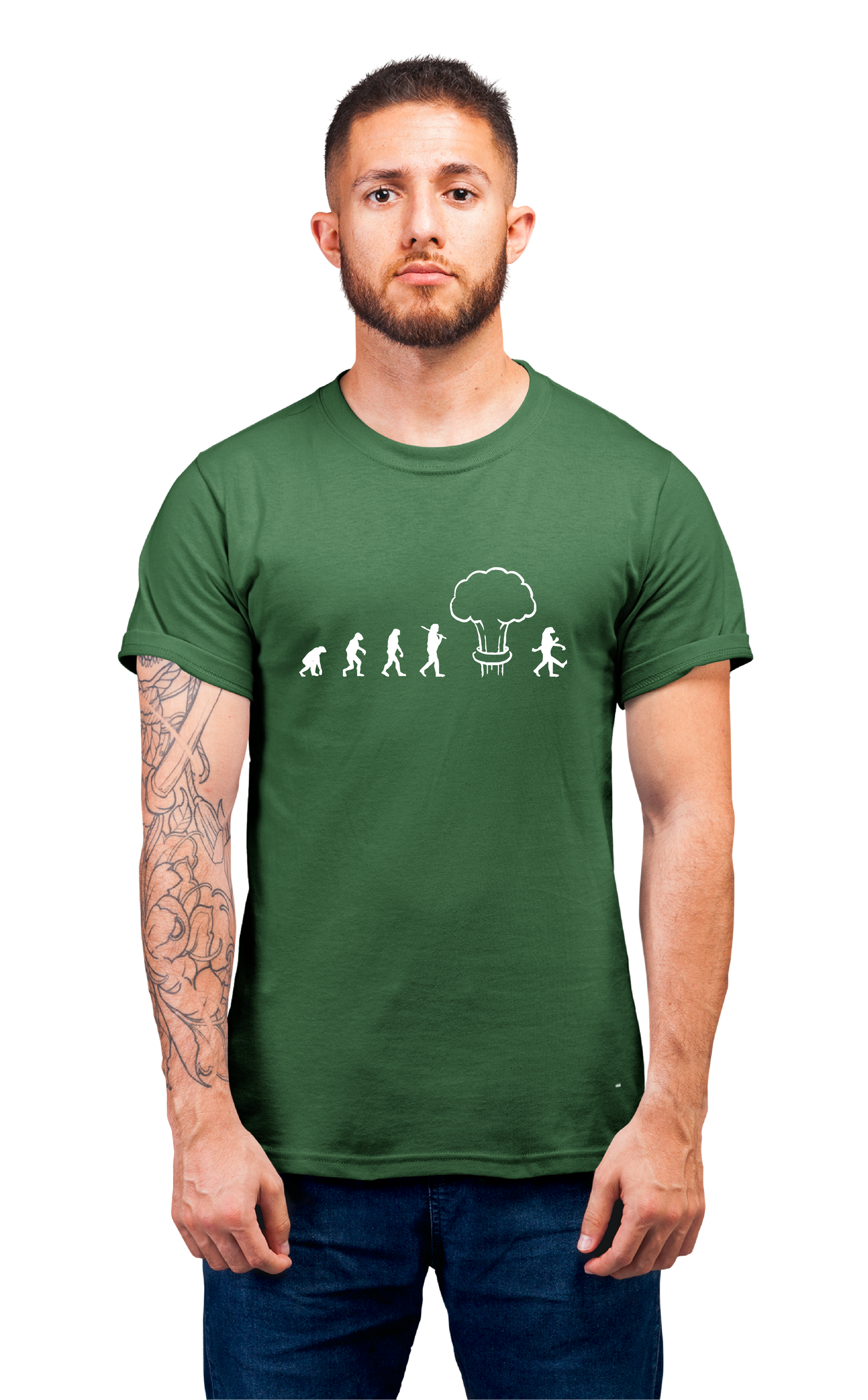 Sweaty Armpits Premium Unisex Printed T-shirts Evolution