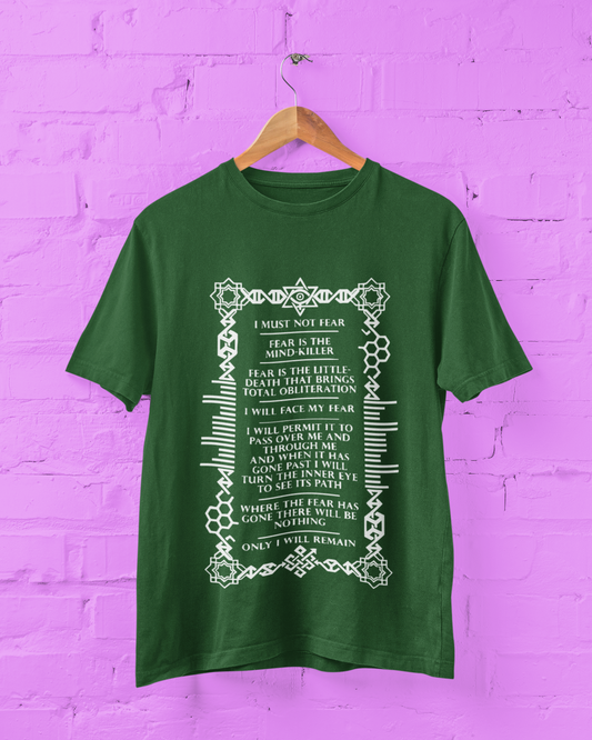 Minimalist movie-inspired T-shirt with a round neck and breathable 180 GSM material