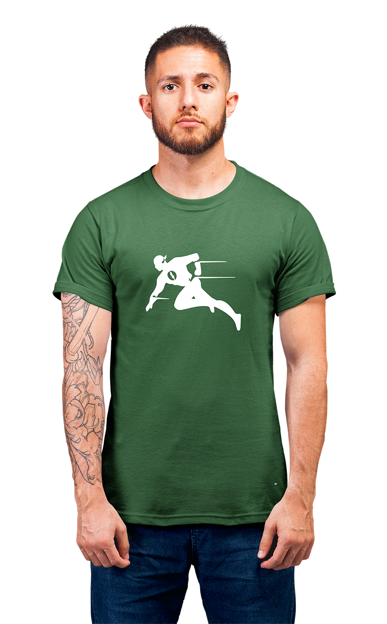 Sweaty Armpits Premium Unisex Printed T-shirts  Flash Movie/T.V Show DC Universe Superhero Fastest Men  Minimalistic Design