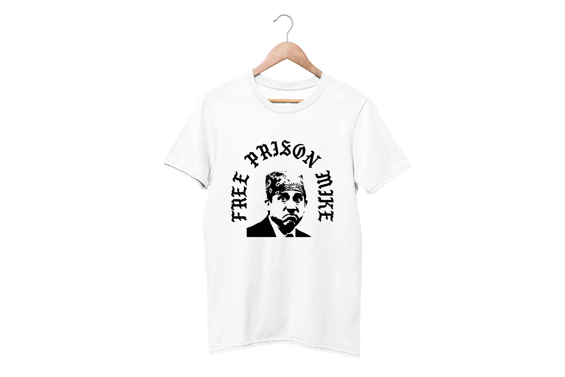 Minimalist movie-inspired T-shirt with a round neck and breathable 180 GSM material
