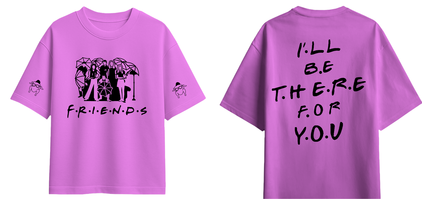 Sweaty Armpits Premium Unisex Printed Oversized Friends American Sitcom Minimalistic Design