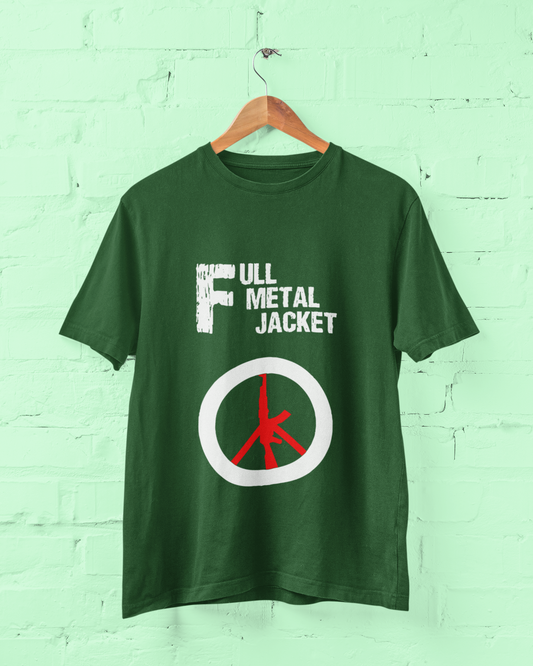 Minimalist movie-inspired T-shirt with a round neck and breathable 180 GSM material