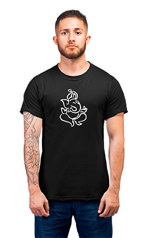 Sweaty Armpits Premium Unisex PrintedHindu Religion, "Lord Ganesha" "Line-art"