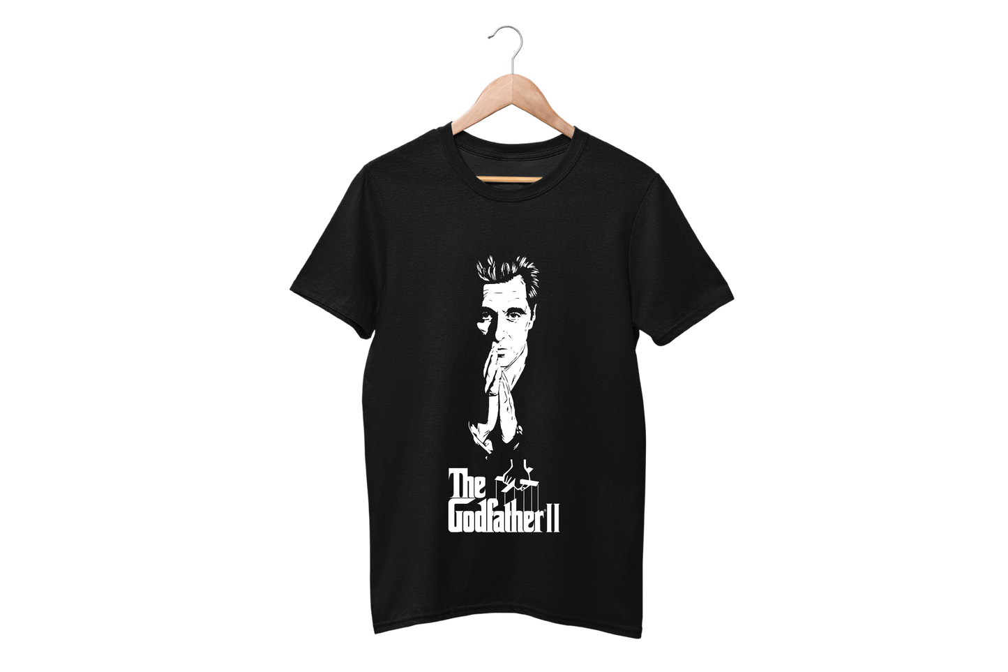 Minimalist movie-inspired T-shirt with a round neck and breathable 180 GSM material