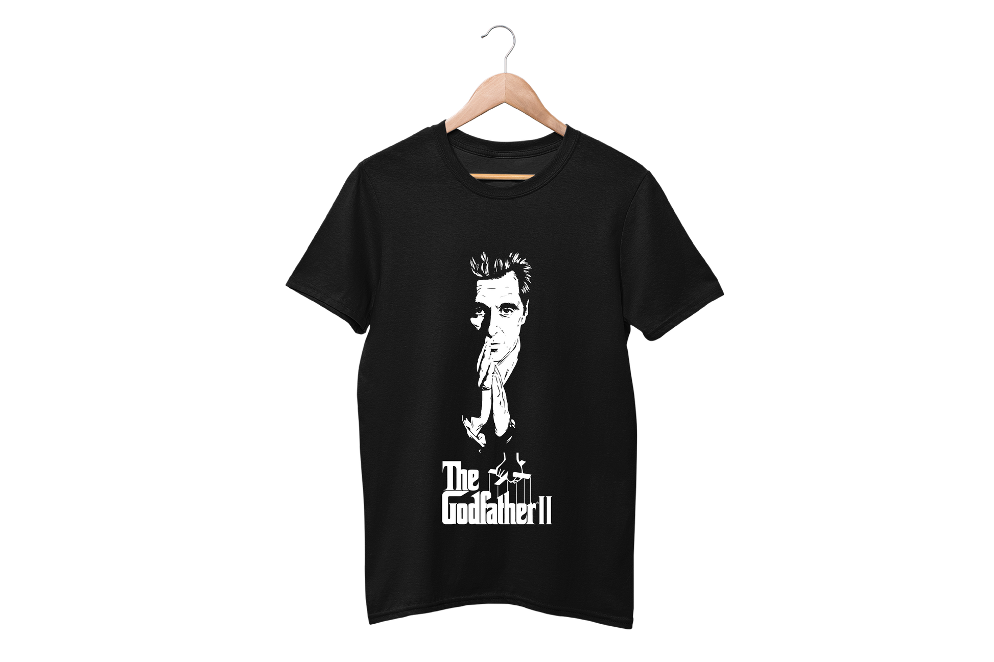 Minimalist movie-inspired T-shirt with a round neck and breathable 180 GSM material