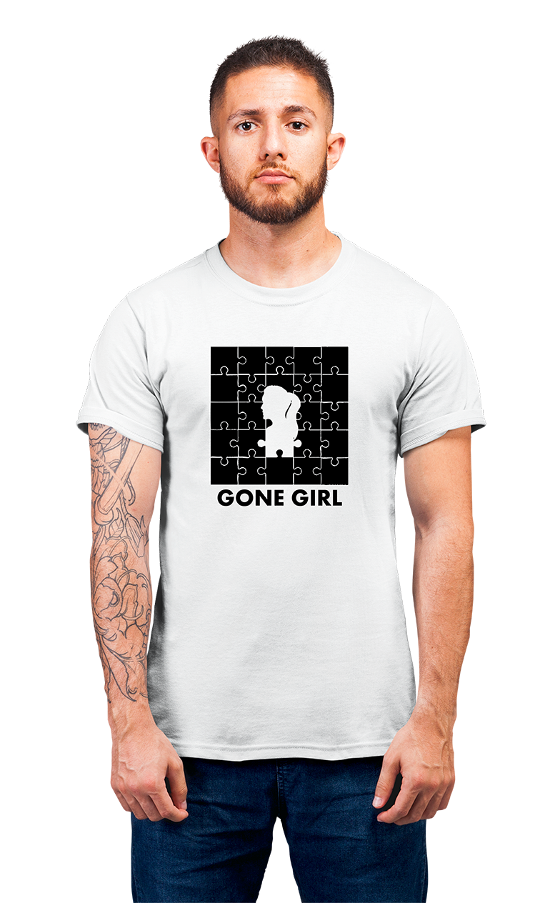 Sweaty Armpits Premium Unisex Printed T-shirtGone Girl, "David Fincher" Psychological Thriller Movie, Movie Enthusiast Special   Minimalistic Design