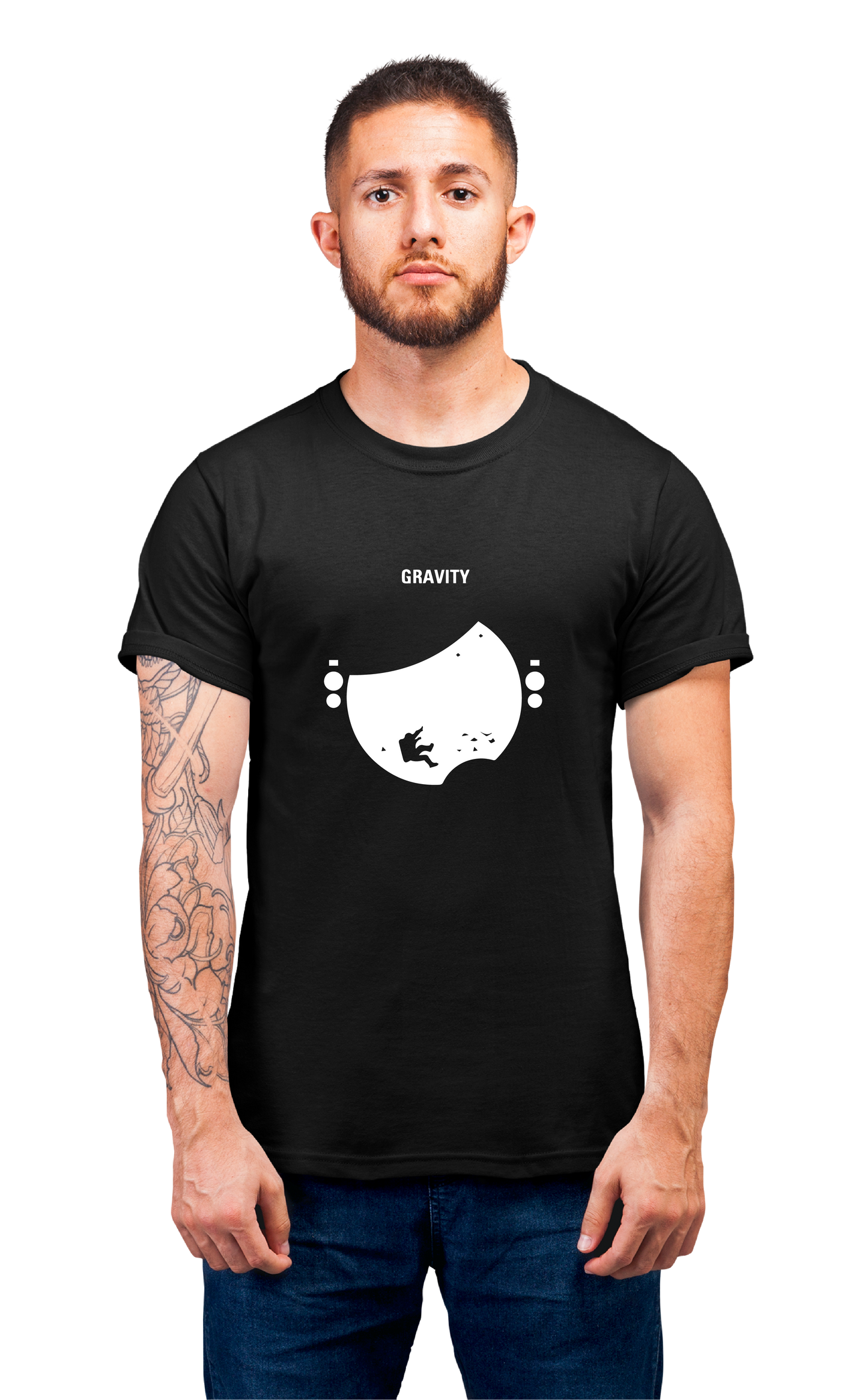 Sweaty Armpits Premium Unisex Printed  "Gravity" "International Space Station" "Space-Drama" Oscar Winning Movie Alfanso Cuaron Sandra Bullock Minimalistic Design