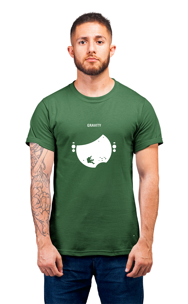 Sweaty Armpits Premium Unisex Printed  "Gravity" "International Space Station" "Space-Drama" Oscar Winning Movie Alfanso Cuaron Sandra Bullock Minimalistic Design