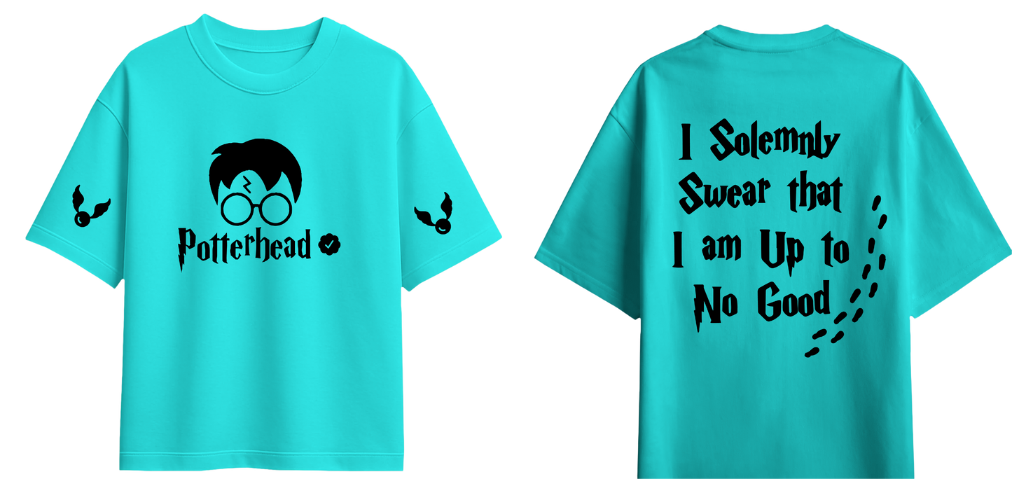 Sweaty Armpits Premium Unisex Oversized T-Shirts  Harry Potter Wizard Special Potterhead Collectable Minimalistic Design