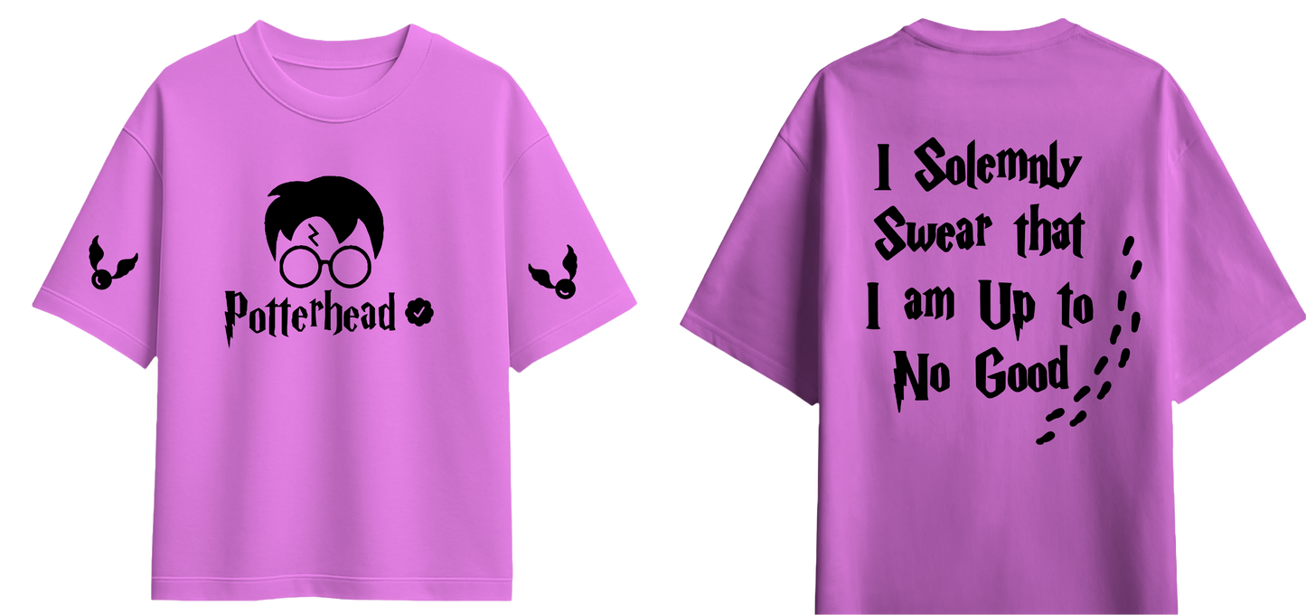 Sweaty Armpits Premium Unisex Oversized T-Shirts  Harry Potter Wizard Special Potterhead Collectable Minimalistic Design