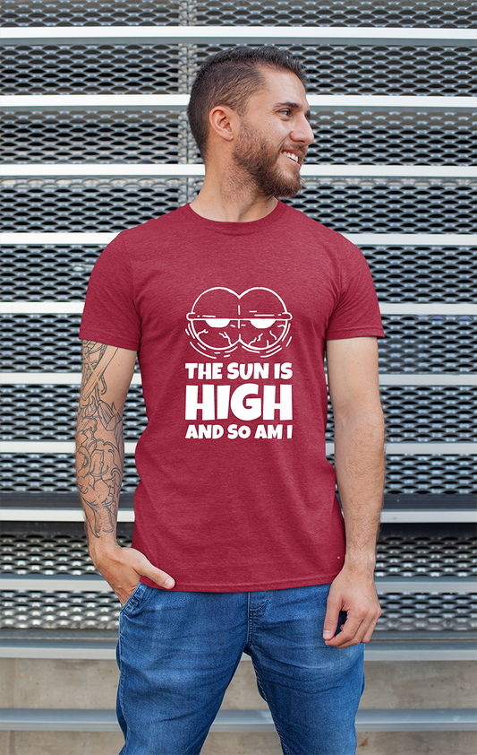 Minimalist movie-inspired T-shirt with a round neck and breathable 180 GSM material