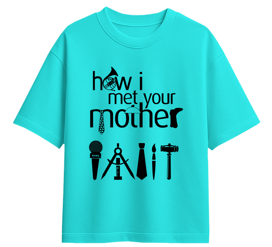 Minimalist movie-inspired T-shirt with a round neck and breathable 180 GSM material