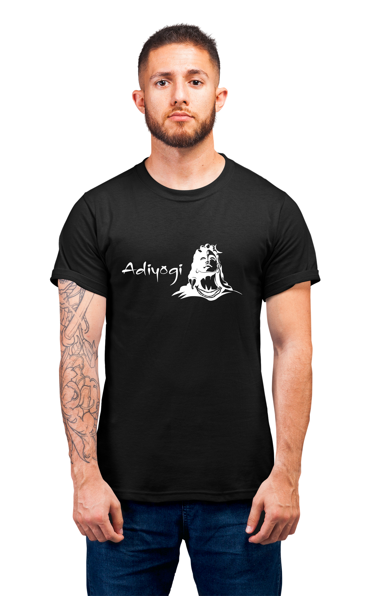 Sweaty Armpits Premium Unisex Printed T-shirts of Adiyogi