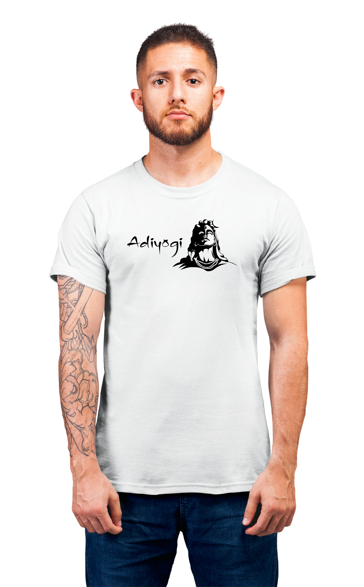 Sweaty Armpits Premium Unisex Printed T-shirts of Adiyogi