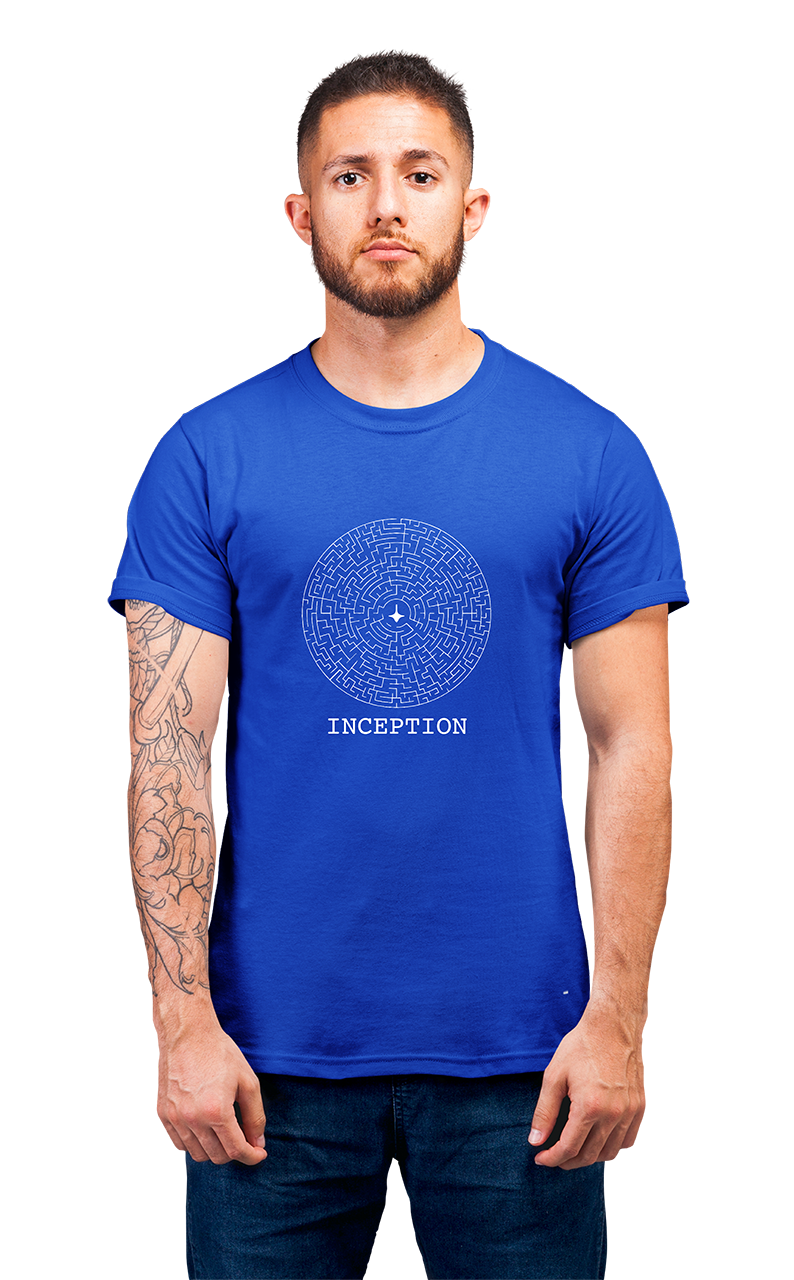 Sweaty Armpits Premium Unisex Printed T-shirts Inception Christopher Nolan Movie Sci-Fi Epic Heist Movie,  Minimalistic Design