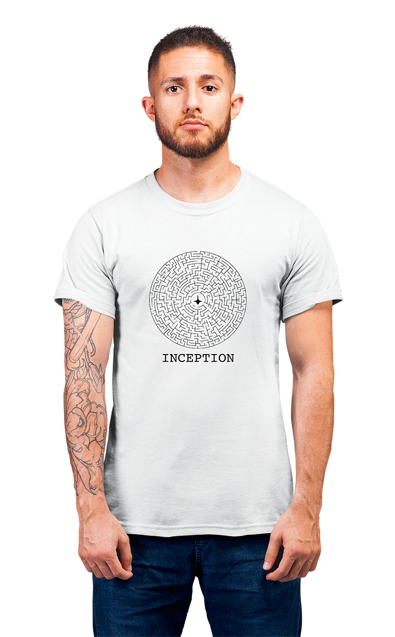 Sweaty Armpits Premium Unisex Printed T-shirts Inception Christopher Nolan Movie Sci-Fi Epic Heist Movie,  Minimalistic Design