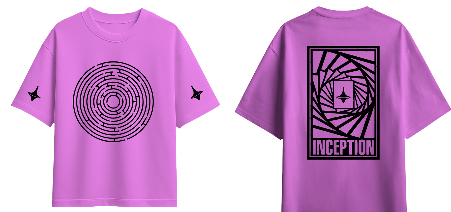 Sweaty Armpits Premium Unisex Oversized T-Shirts Inception Christopher Nolan's  Heist Thriller Movie Minimalisitc Design