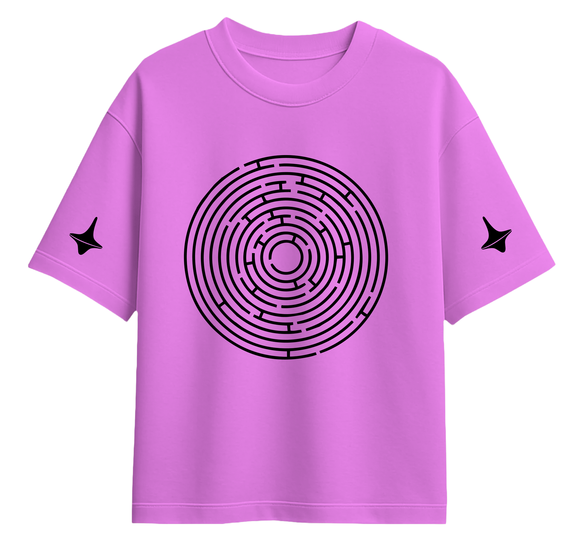 Minimalist movie-inspired T-shirt with a round neck and breathable 180 GSM material