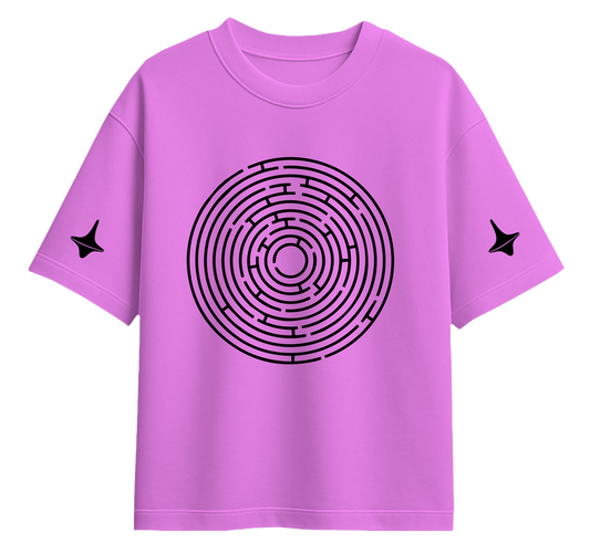 Minimalist movie-inspired T-shirt with a round neck and breathable 180 GSM material