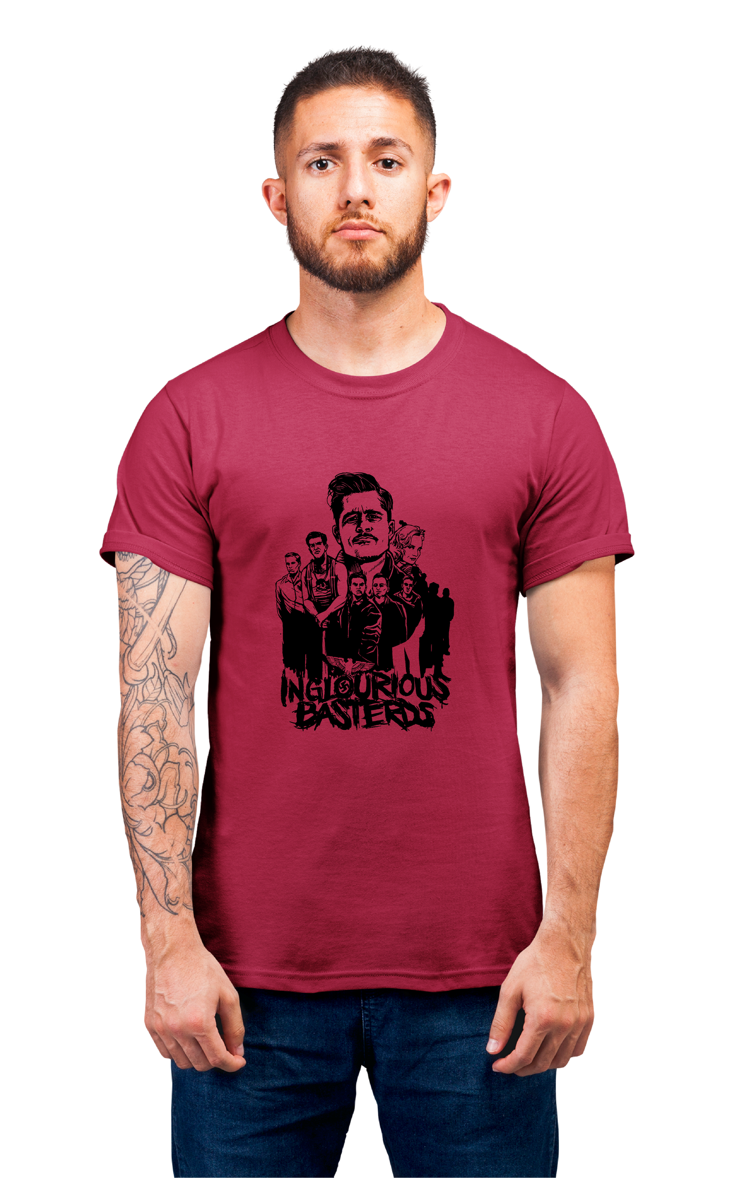 Sweaty Armpits Premium Unisex Printed T-shirts Inglorious Bastard