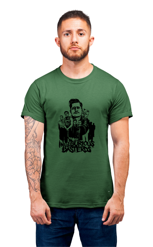 Minimalist movie-inspired T-shirt with a round neck and breathable 180 GSM material