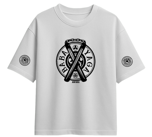 Minimalist movie-inspired T-shirt with a round neck and breathable 180 GSM material