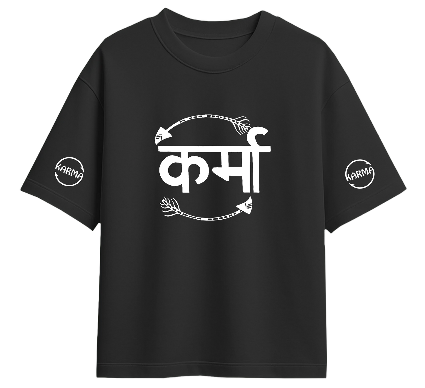 Minimalist movie-inspired T-shirt with a round neck and breathable 180 GSM material