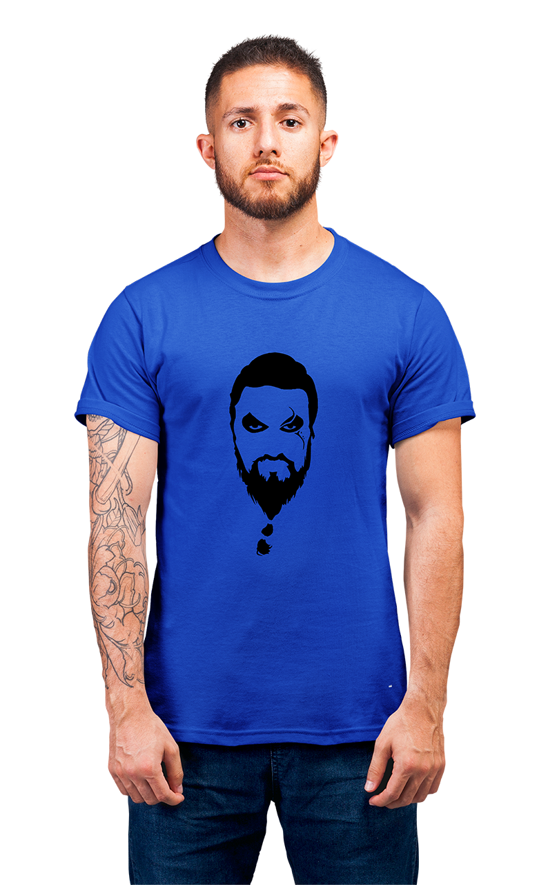 Sweaty Armpits Premium Unisex Printed T-shirt "Khal Drogo" Game Of Thrones T.V Show Minimalistic Design