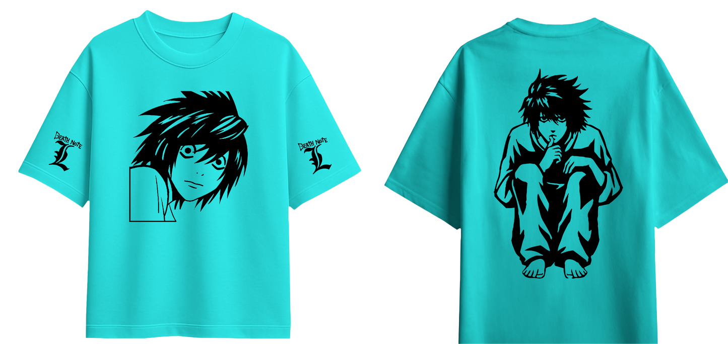 Sweaty Armpits Premium Unisex Oversized T-Shirts "L" Death Note Anime Minimalistic Design