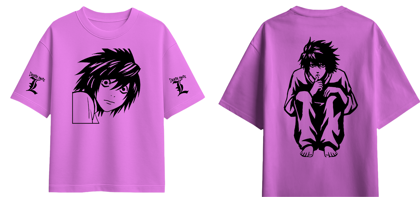 Sweaty Armpits Premium Unisex Oversized T-Shirts "L" Death Note Anime Minimalistic Design