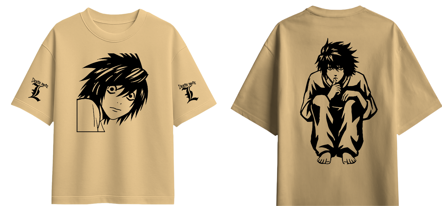 Sweaty Armpits Premium Unisex Oversized T-Shirts "L" Death Note Anime Minimalistic Design