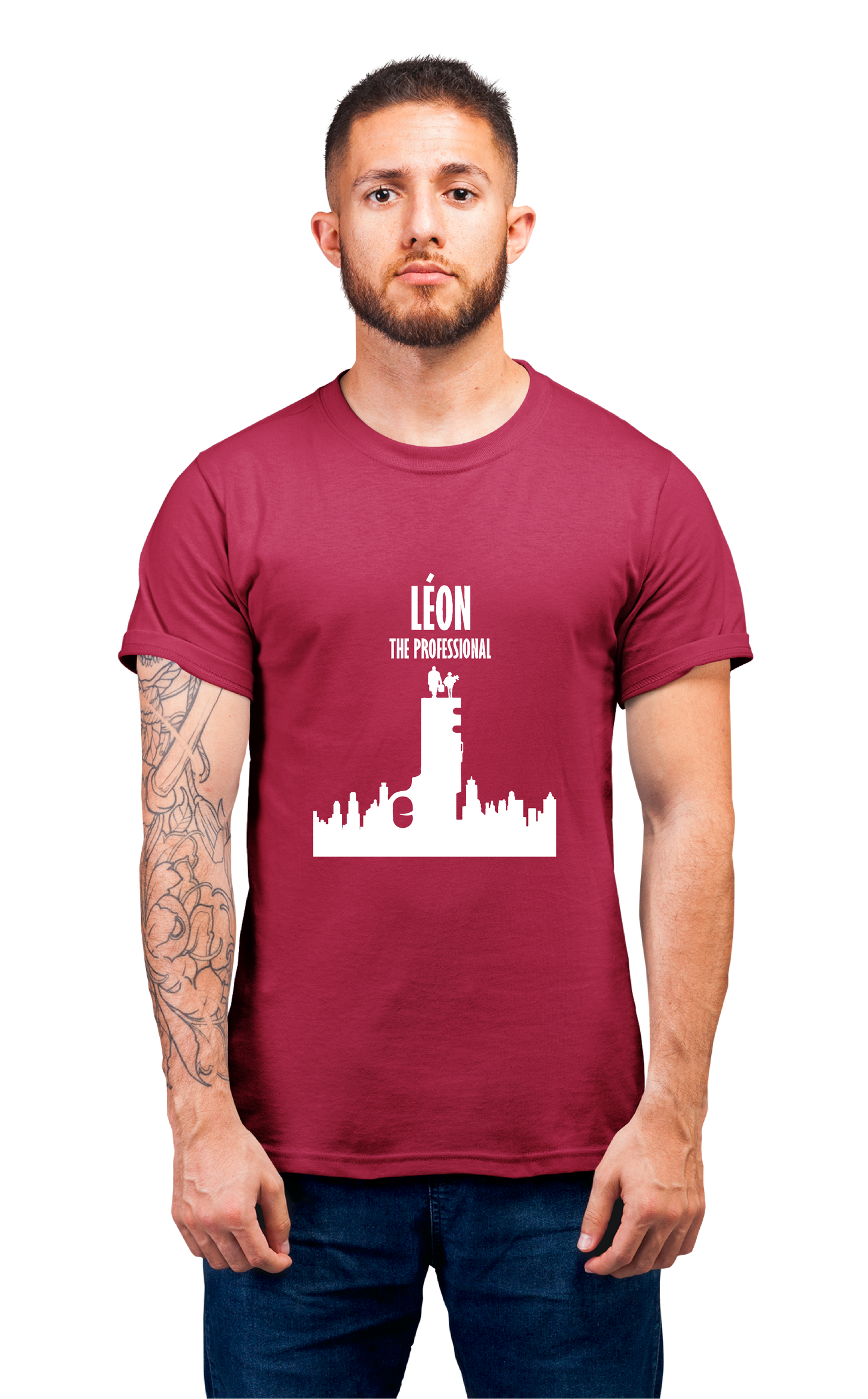 Sweaty Armpits Premium Unisex Printed T-shirts Leon The Professional