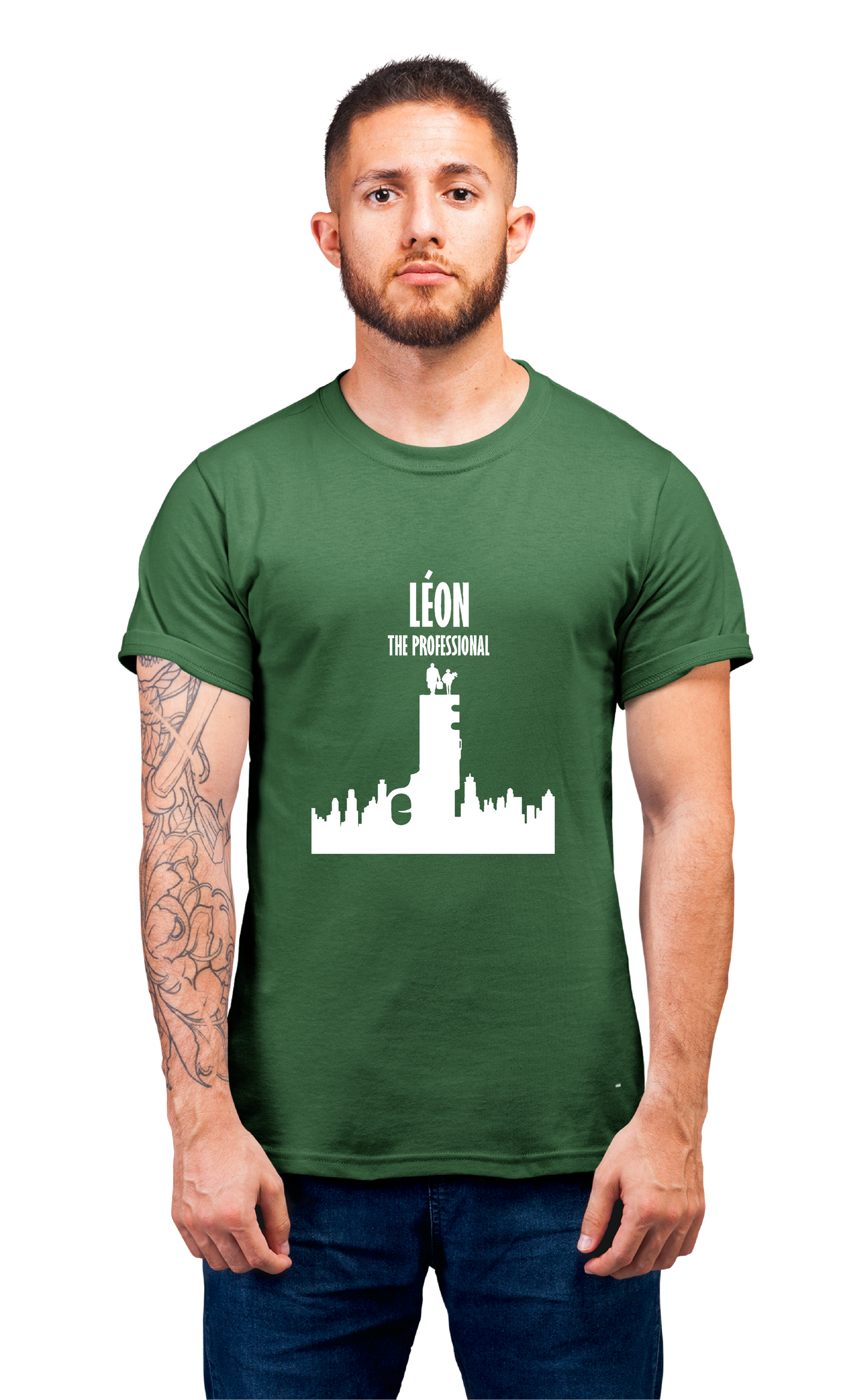 Sweaty Armpits Premium Unisex Printed T-shirts Leon The Professional