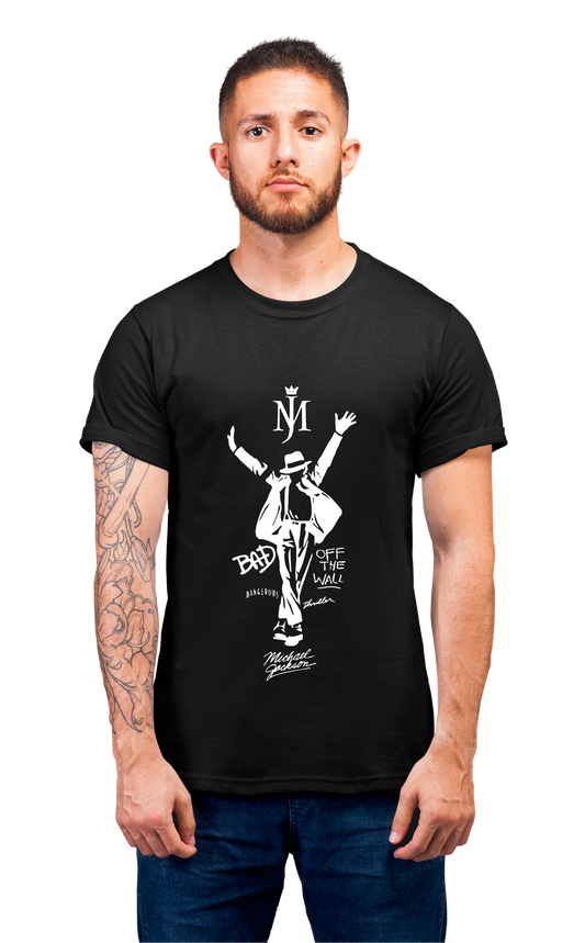 Minimalist movie-inspired T-shirt with a round neck and breathable 180 GSM material