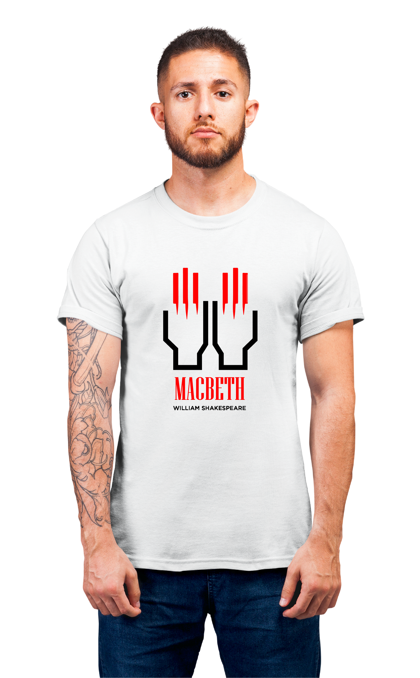 Sweaty Armpits Premium Unisex Printed T-shirts Macbeth